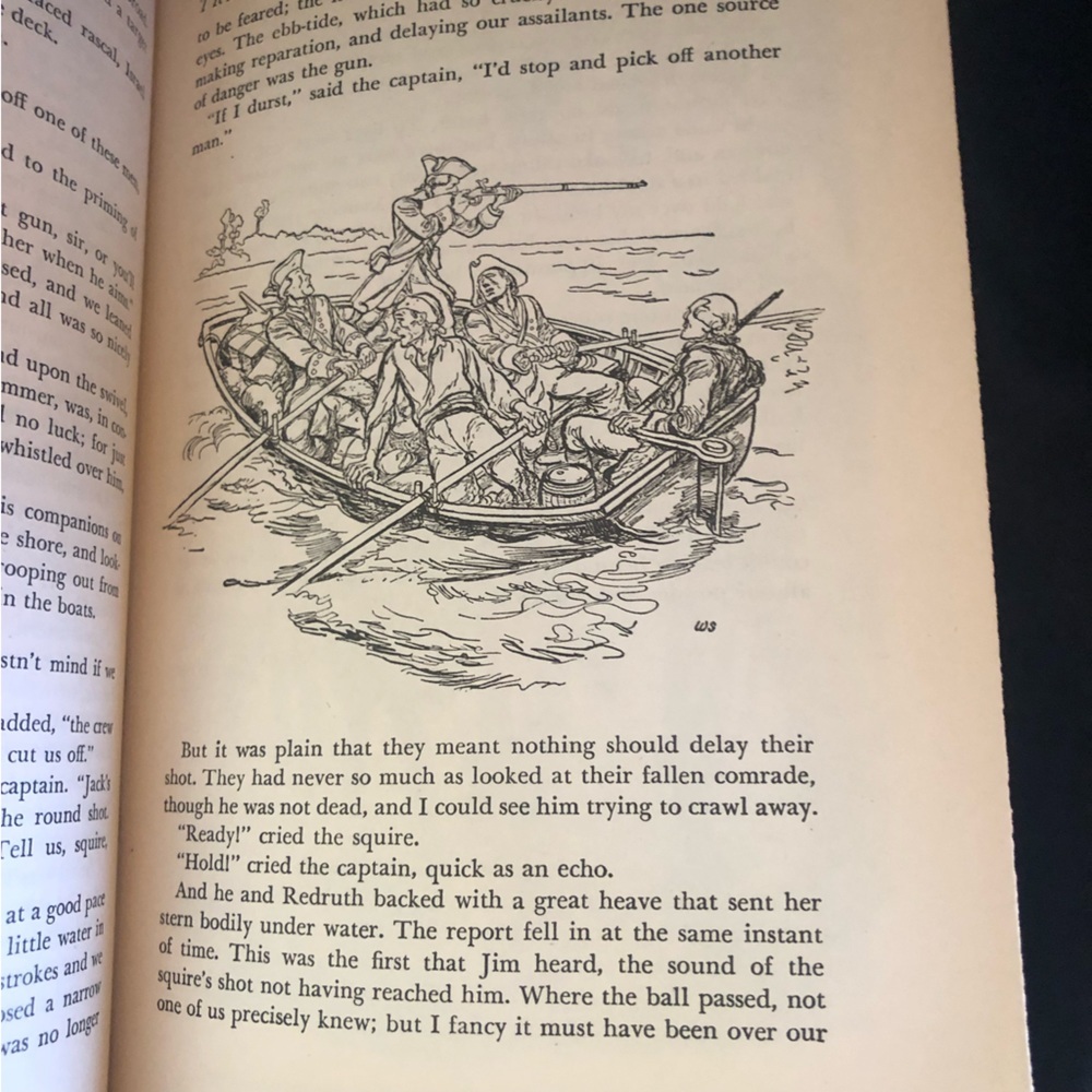 Vintage Treasure Island Hardcover by Robert Louis Stevenson 1949 - USA - Picture 7 of 10